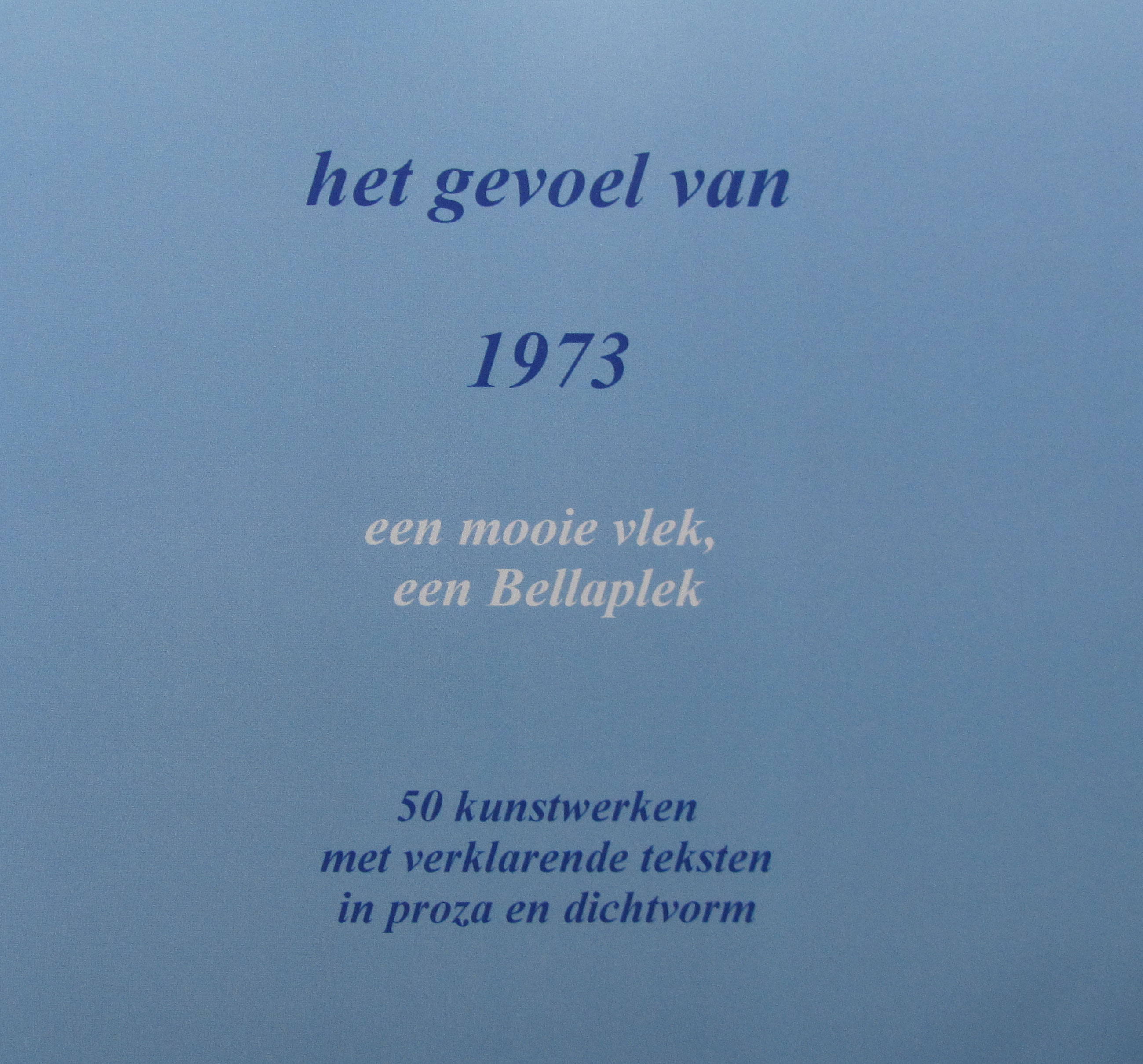 Het gevoel van 1973