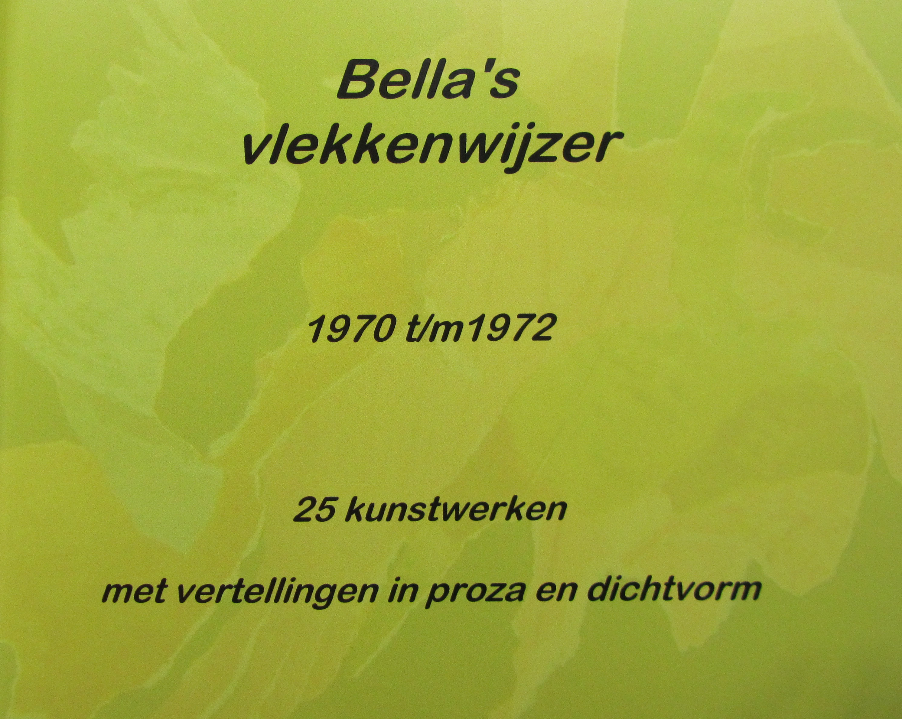 Bella’s vlekkenwijzer